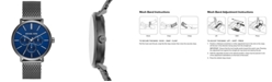 Michael Kors Men's Blake Gunmetal Stainless Steel Mesh Bracelet Watch 42mm 